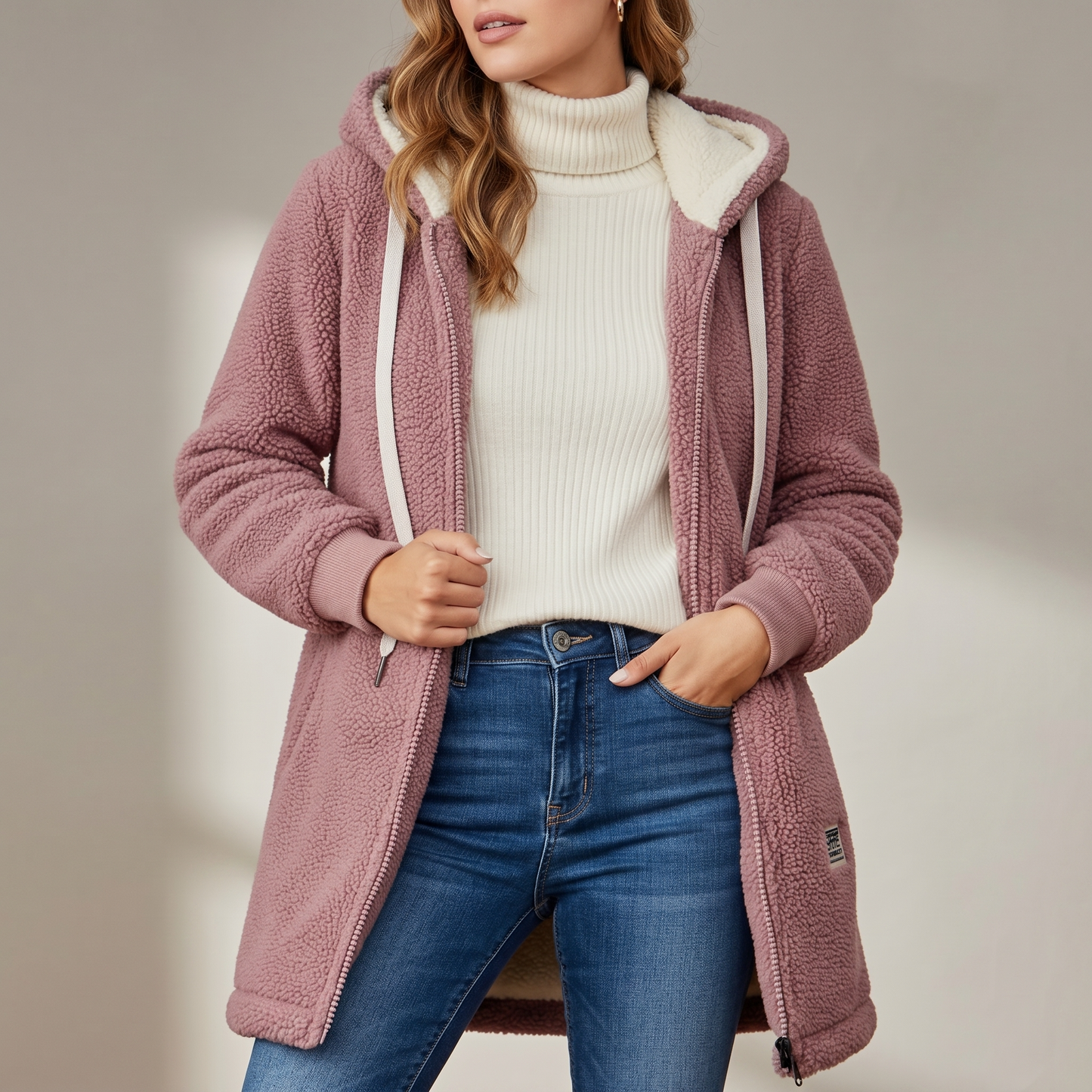 Women fleece jacket