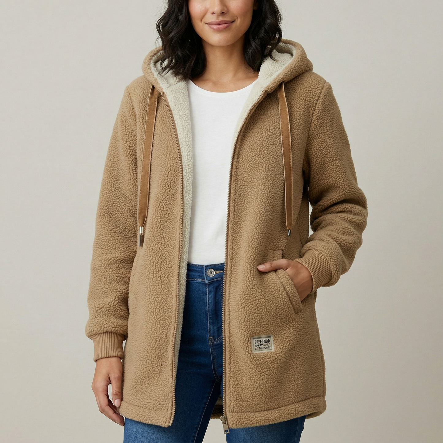 Women fleece jacket