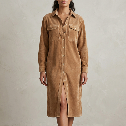 Corduroy Belle dress