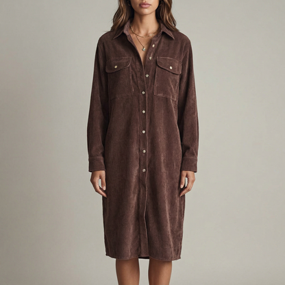 Corduroy Belle dress