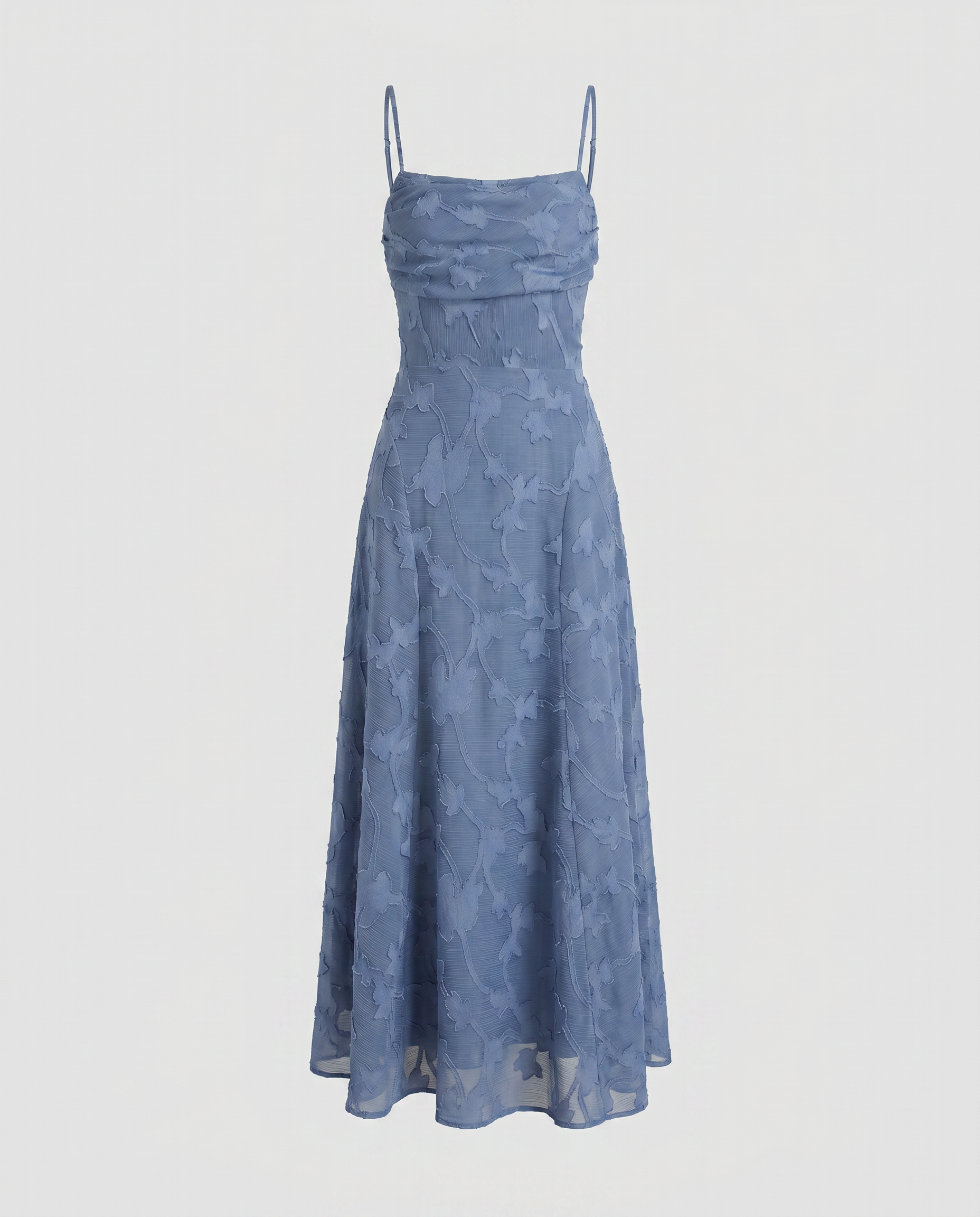 Elegant Ruched Maxi Dress
