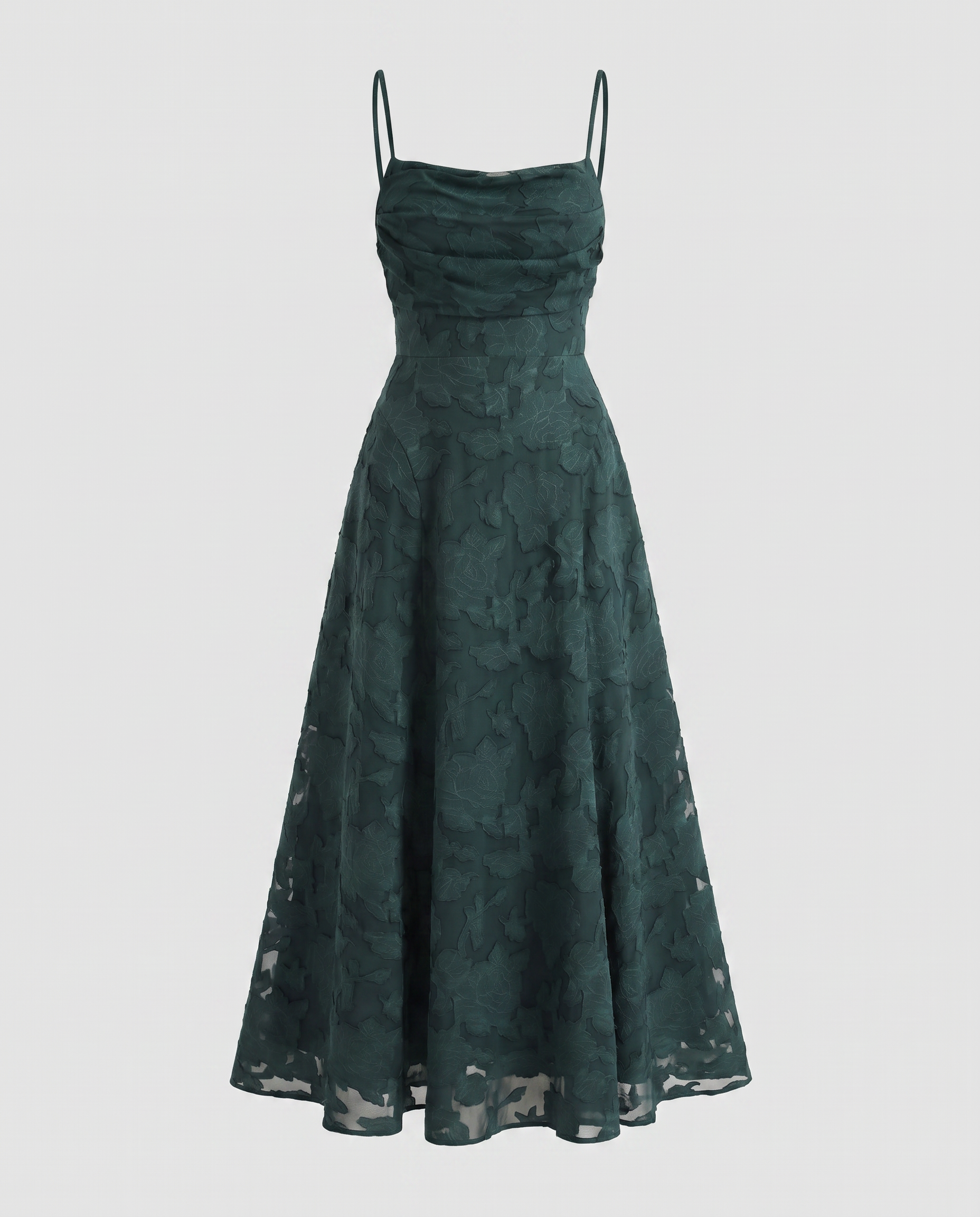 Elegant A-Line Maxi Dress