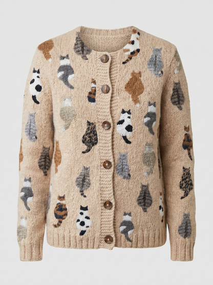 Velour Cardigan