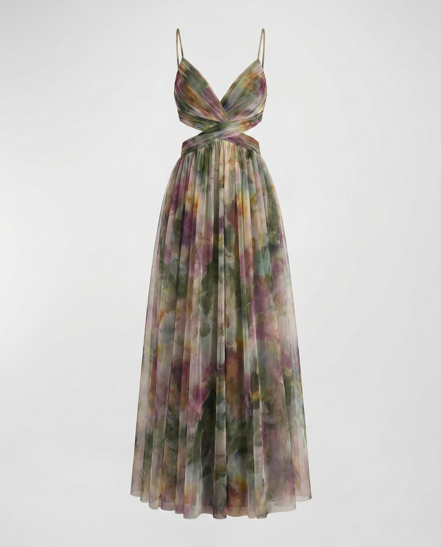 Floral Evening Dress