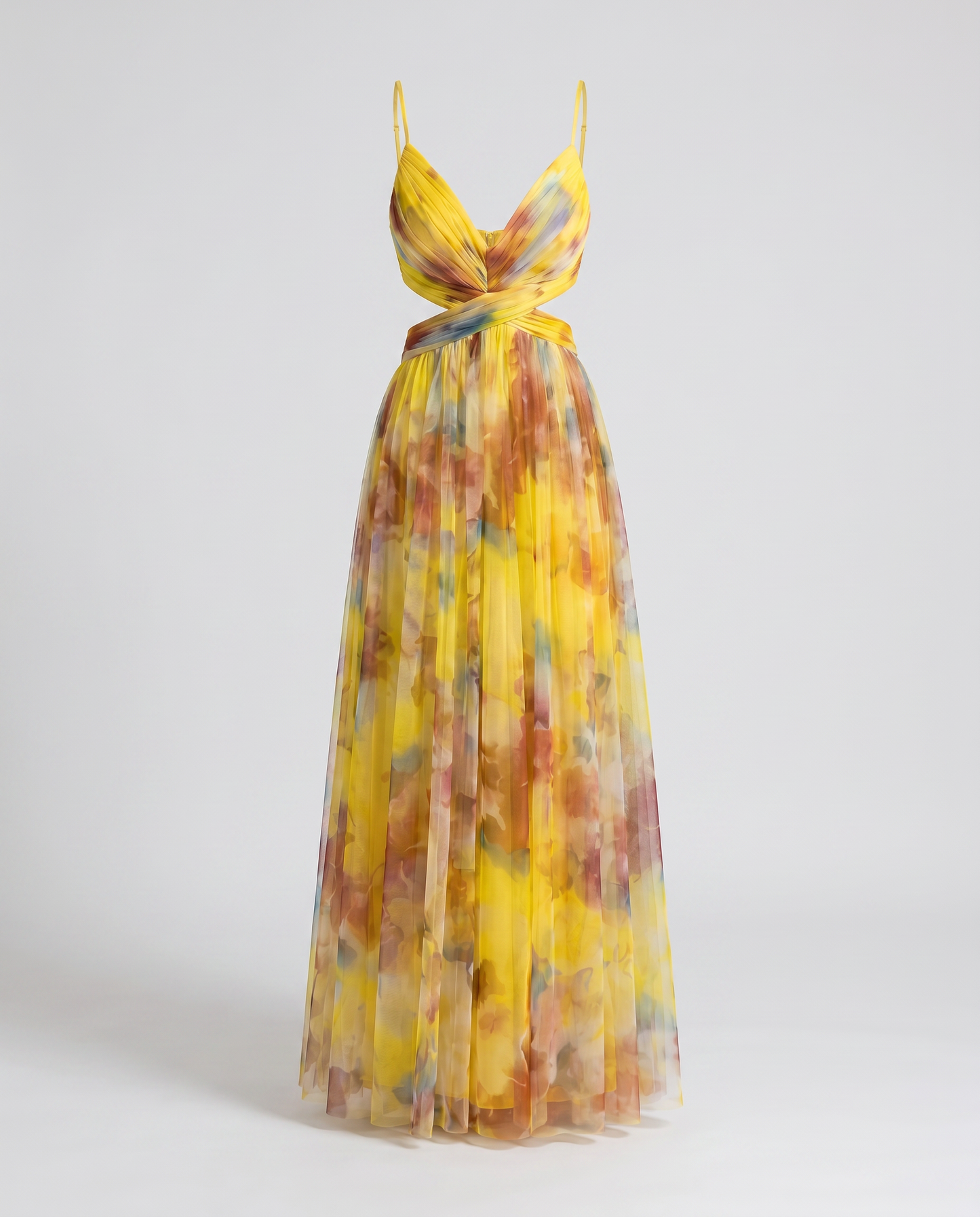 Floral Evening Dress