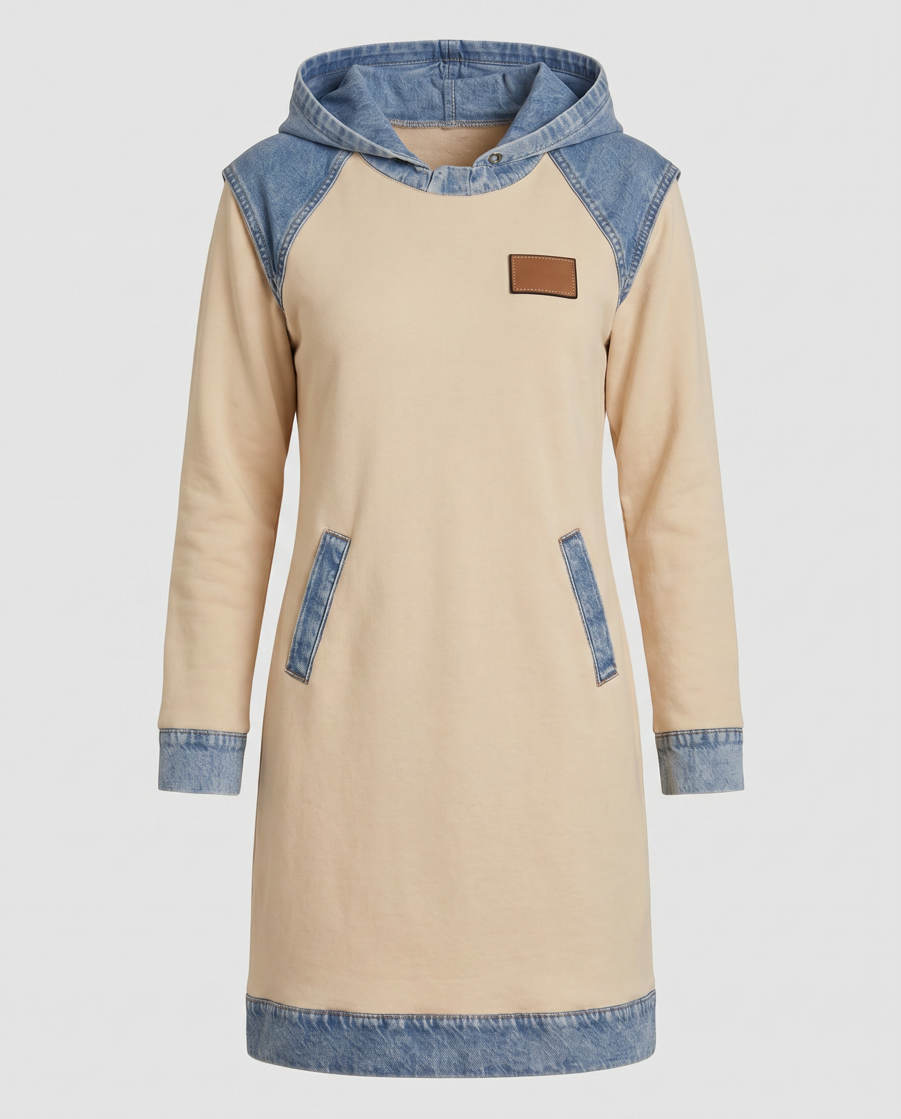 MoireHood Dress