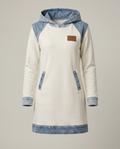 MoireHood Dress