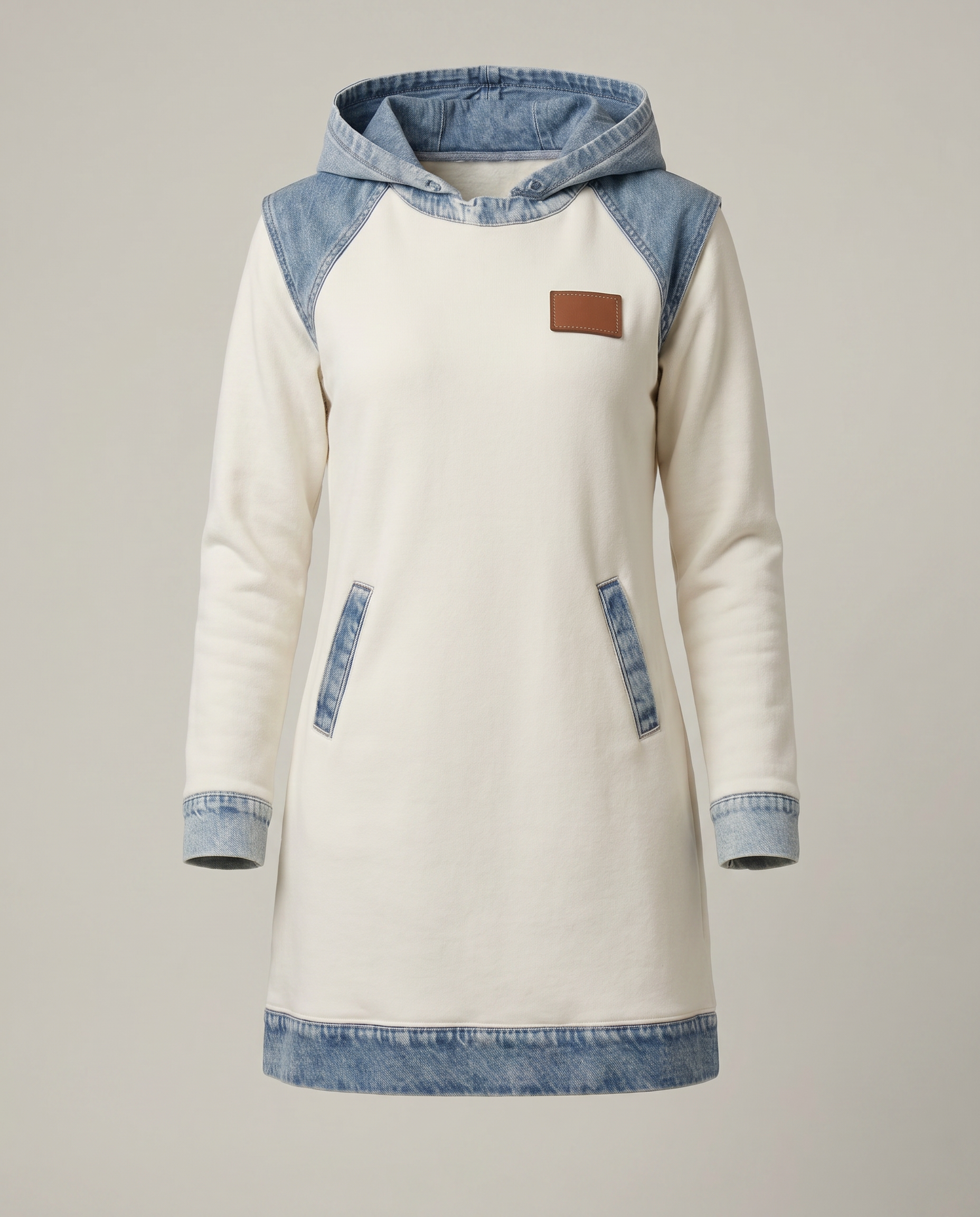 MoireHood Dress