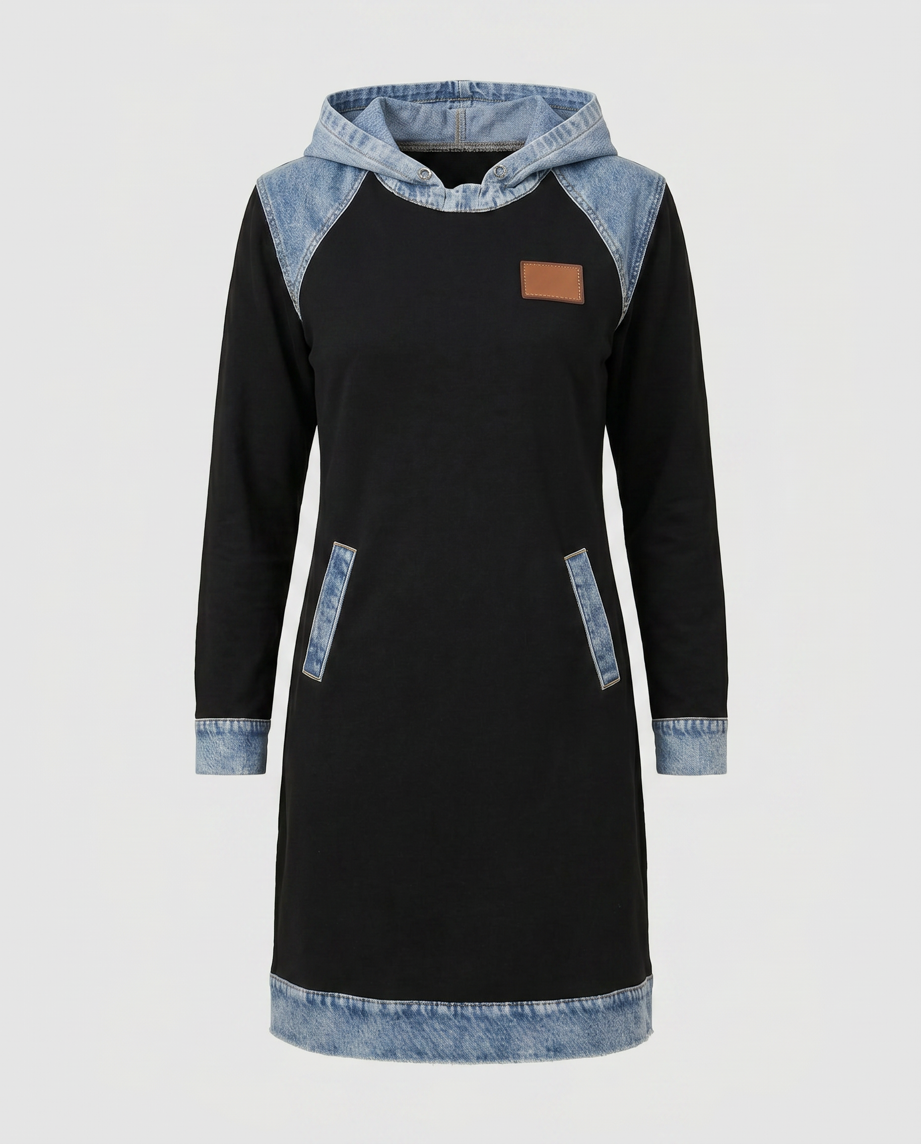 MoireHood Dress