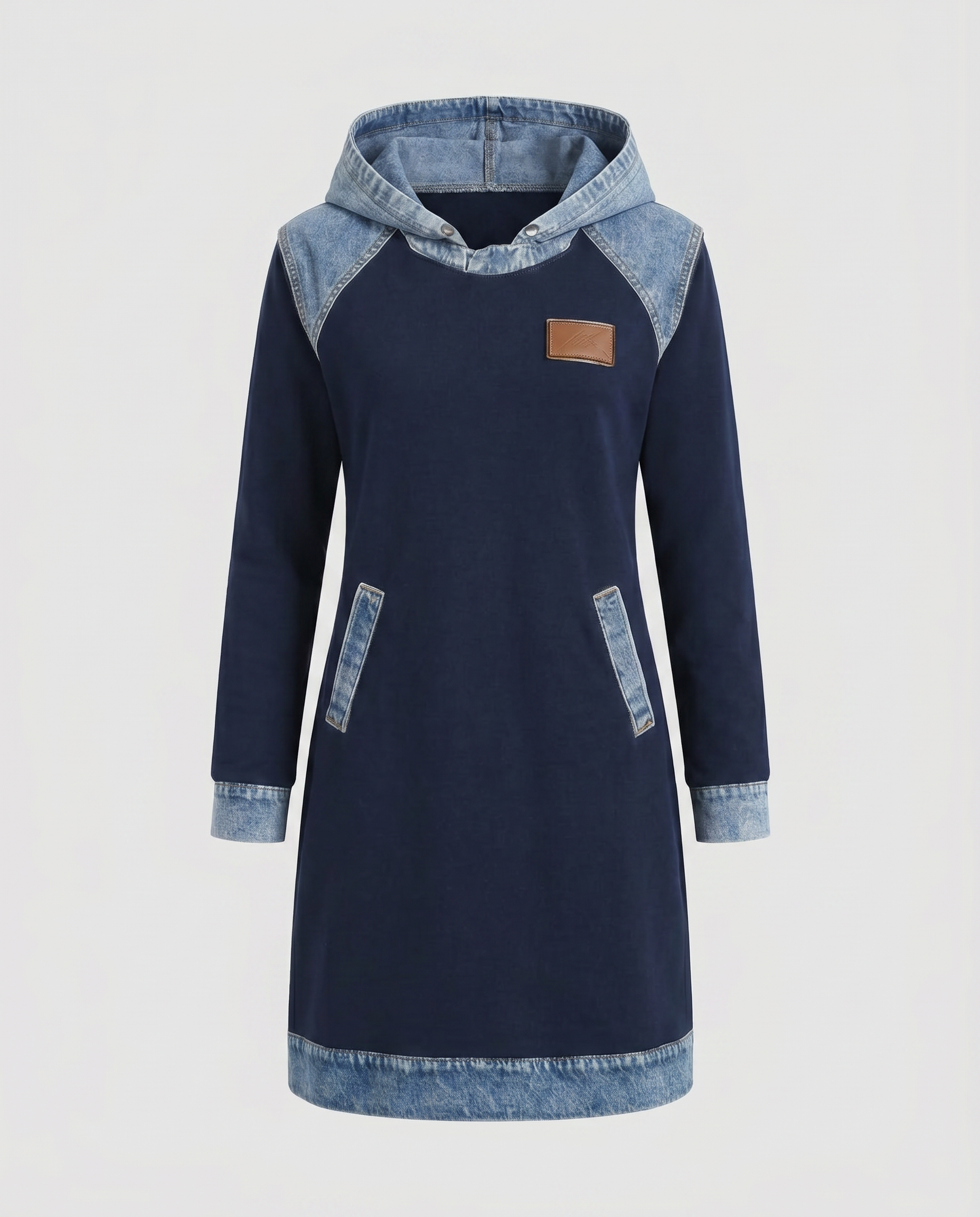 MoireHood Dress