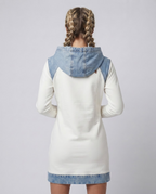 MoireHood Dress