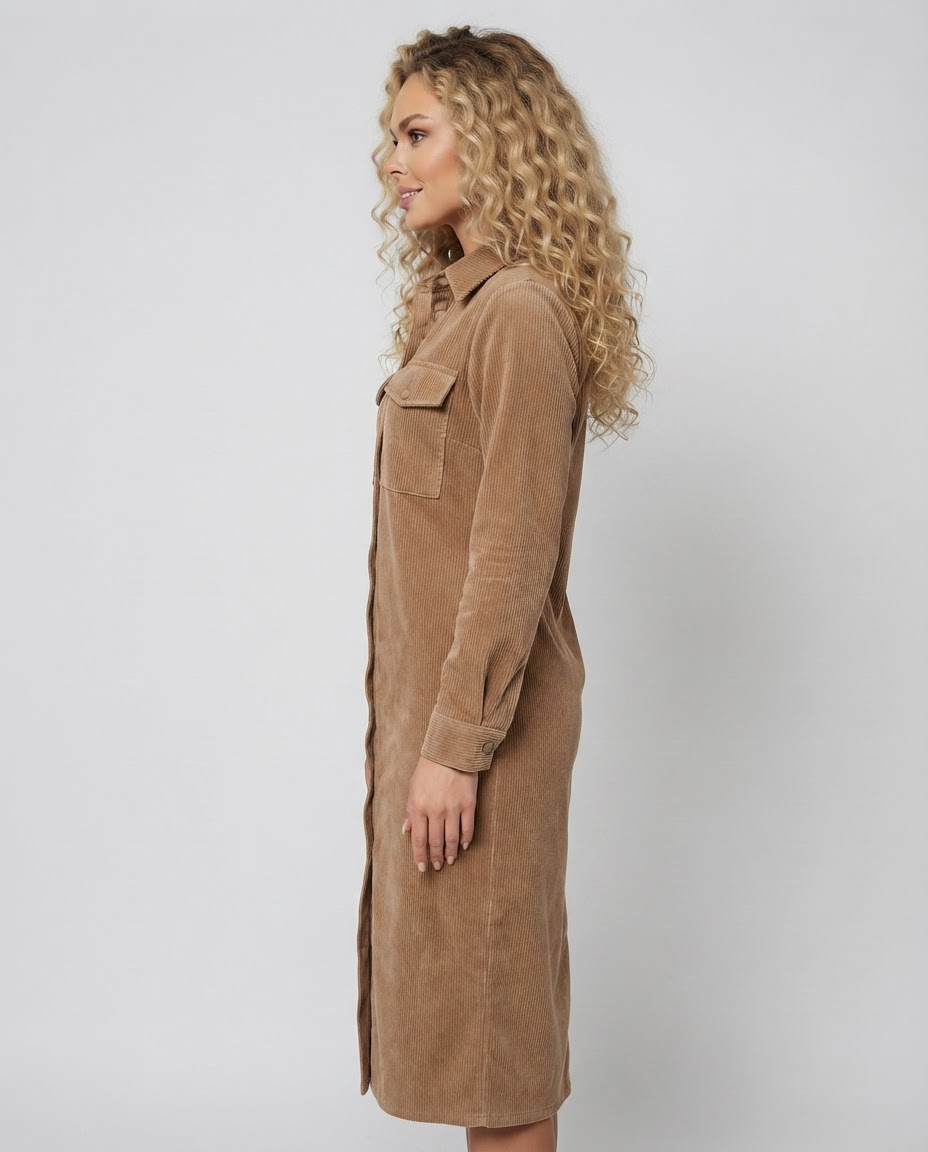 Corduroy Belle dress
