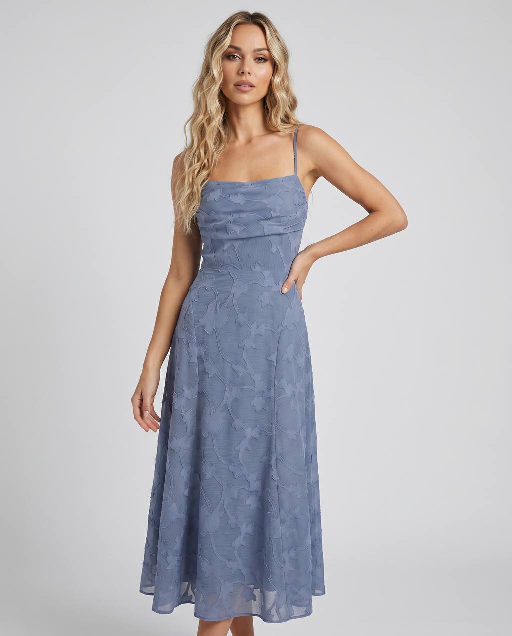 Elegant Ruched Maxi Dress