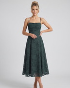 Elegant A-Line Maxi Dress